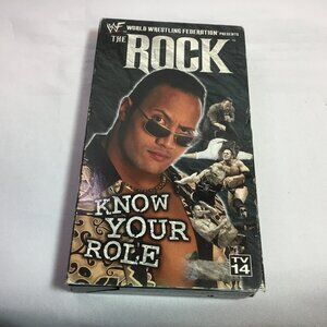 WWF - The Rock: Know Your Role (VHS, 1999)